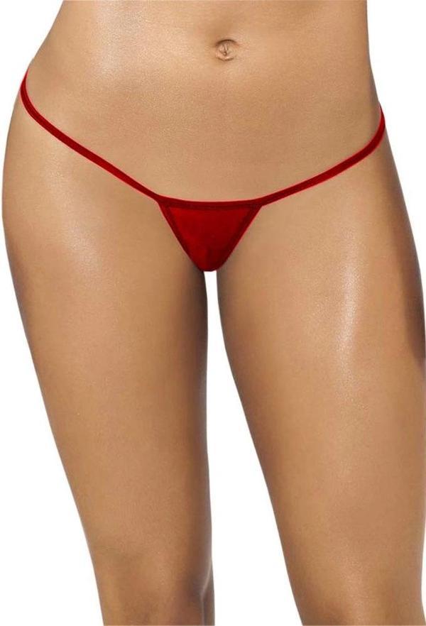 Kırmızı Tül Tanga TM1115 - Image 1
