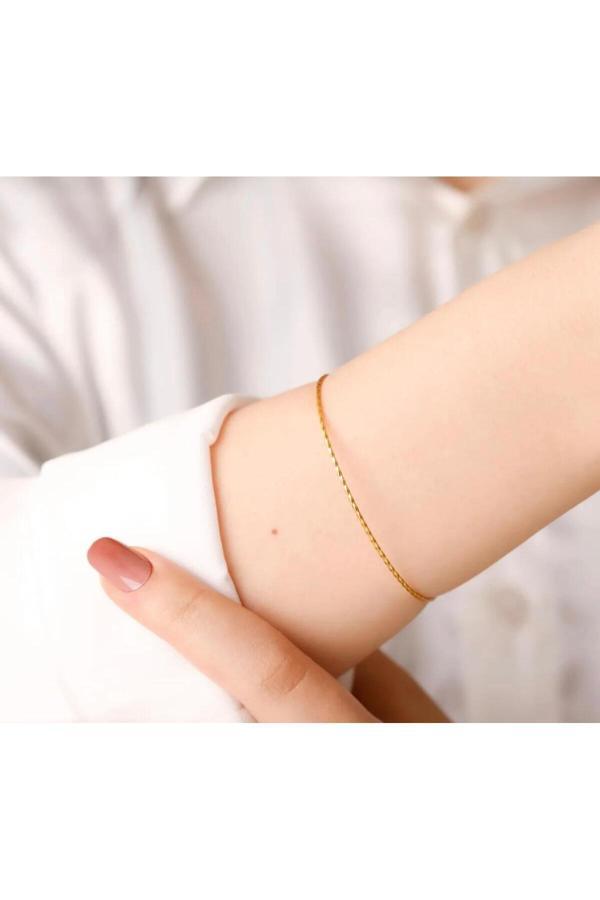 Kado Kuyumculuk 4 Gr (Gram) 22 Ayar Sarmal Model Bilezik