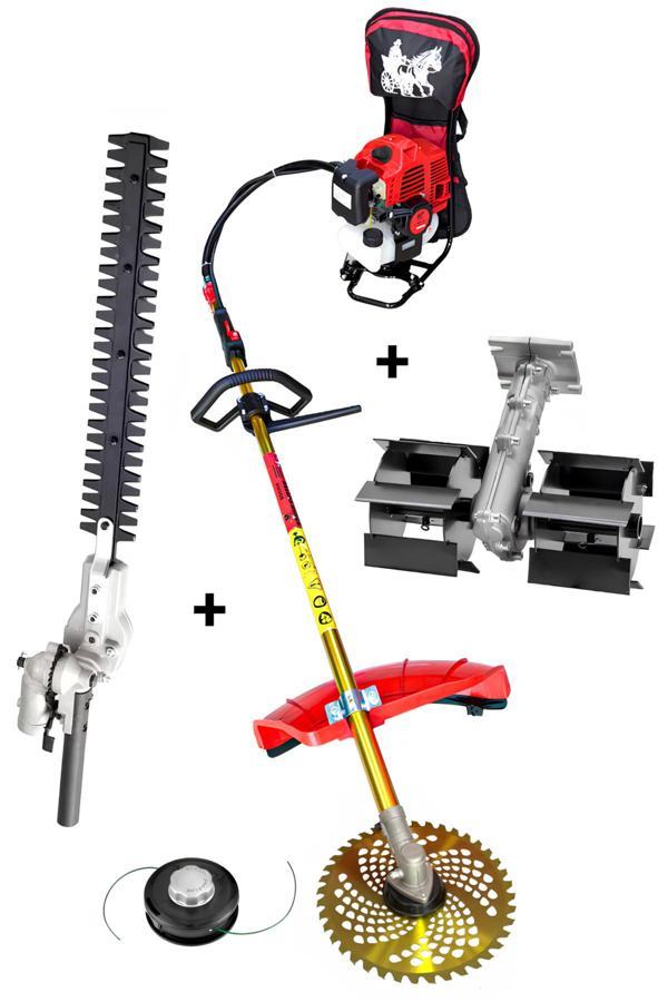 Sırt Tırpan + Çit Kesme + Paletli Çapa Aparatı - Image 1