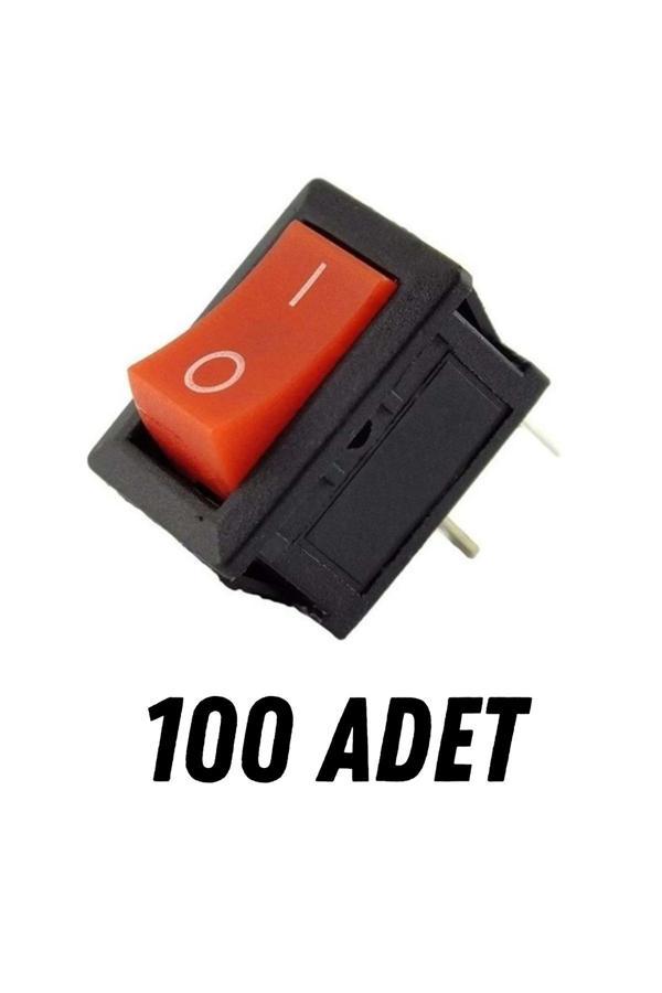 100 Adet Plastik Devre Start/Stop Güç On/Off Anahtarı - Image 1