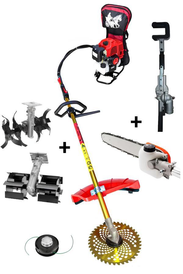 Sırt Tırpan + Ağaç Silkeleme + Dal Budama + Paletli Çapa + Akrep Çapa Aparatı - Image 1