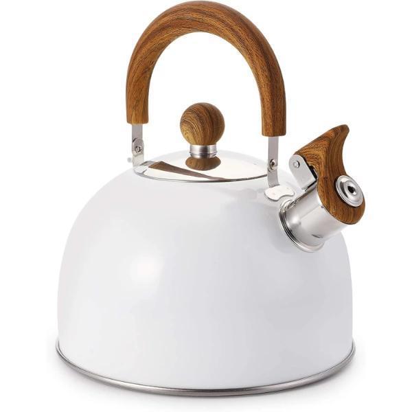 MDB Paslanmaz Çelik Demlik Beyaz Renk - Image 1