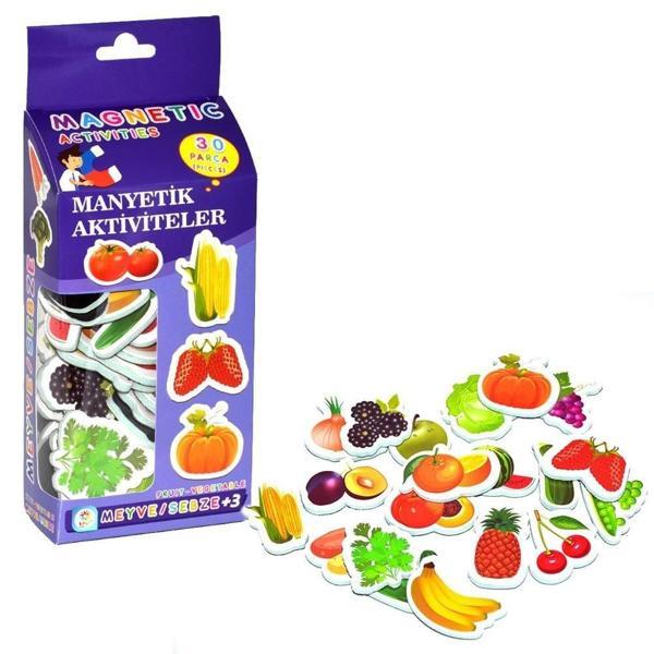 36 Parça Magnet Meyve Sebze Manyetik Meyveler - 49397 - Image 1