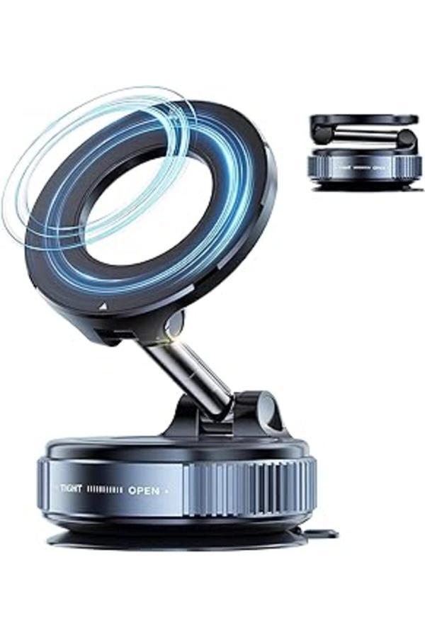 Mena Rise Babilde Araç Içi Ve Masaüstü 360 Derece Döebile Vakum Özellikli Magetik Telefo Tutucu - Image 1