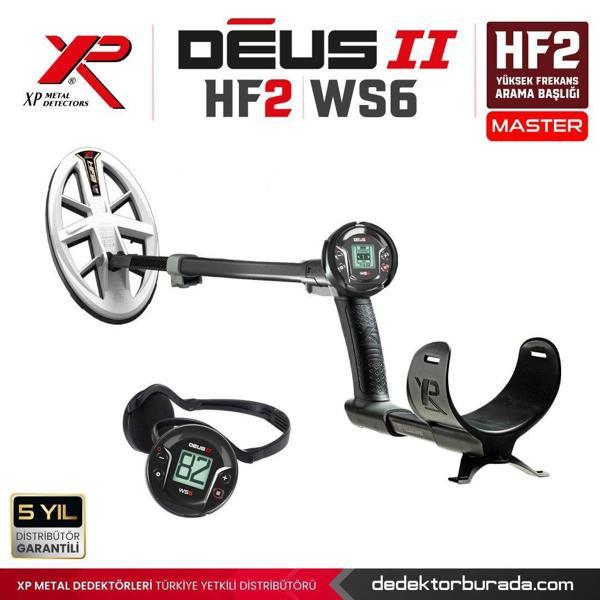 Deus 2 Dedektör - 24x13cm HF2 Başlık, WS6 Master - Image 1