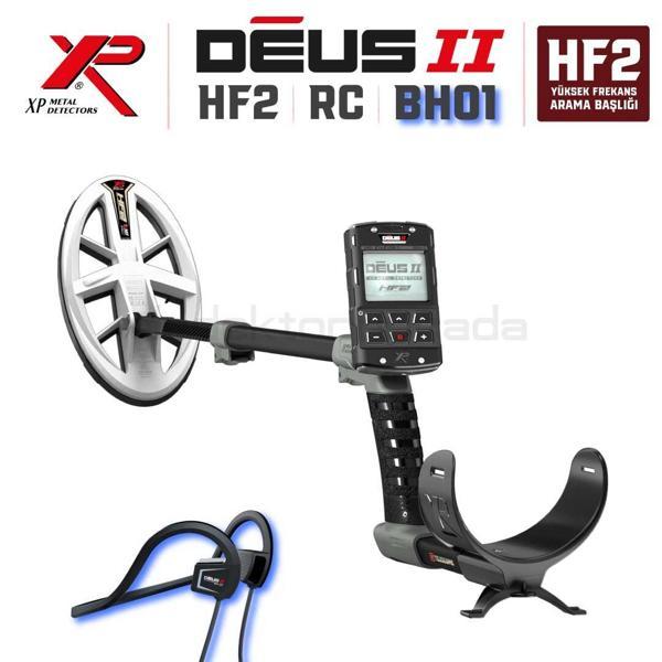 Deus 2 Dedektör - HF 2 Başlık, Ana Kontrol Ünitesi BH-01 Kablolu Su Geçirmez Kulaklık  - Image 1