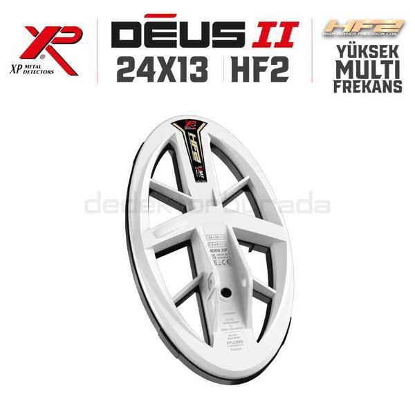 Deus 2 Dedektör 24x13cm HF2 Yüksek Multi Frekanslı Başlık - Image 1