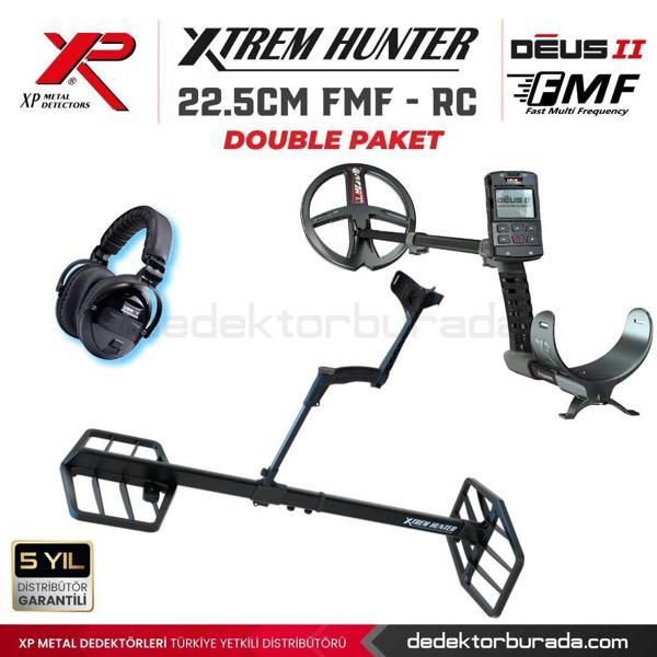Xtrem Hunter Dedektör - 22cm FMF  DOUBLE PAKET WSAII XL Kulaklıklı - Image 1
