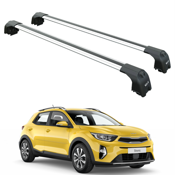 Kia Stonic Portbagaj Taşıyıcı Ara Atkisi - Ara Çubuk Paw Pro 2 Gri - Image 1