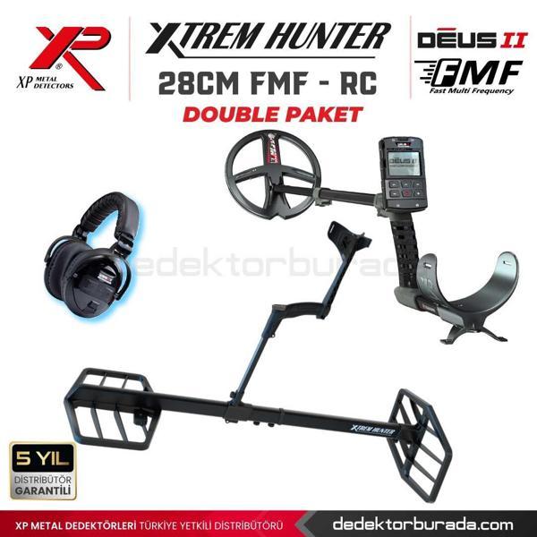 Xtrem Hunter Dedektör - 28cm FMF  DOUBLE PAKET WSAII XL Kulaklıklı - Image 1