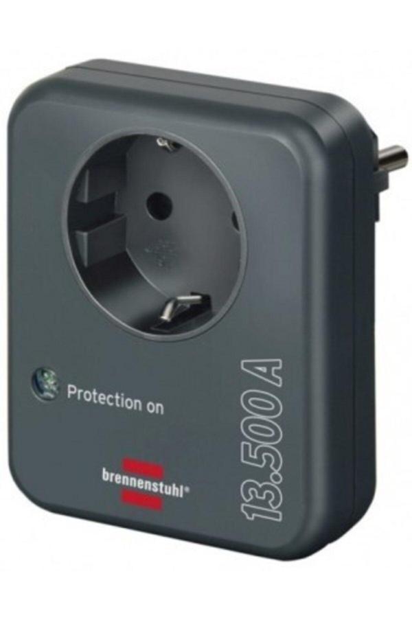 Brennenstuhl Line Serisi 13.500A Akım Koruyucu Tek Soketli Priz - Image 1