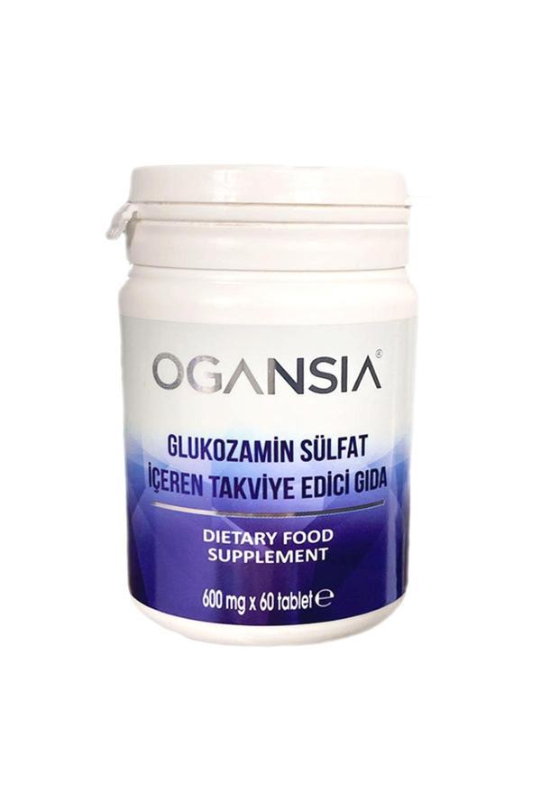 Ogansia Glukozamin Sülfat Içeren Takviye Edici Gıda 600 Mg 60 Tablet - Image 1