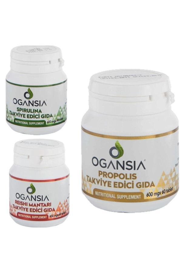Ogansia Propolis-reishi Tablet ve Spirulina - Image 1