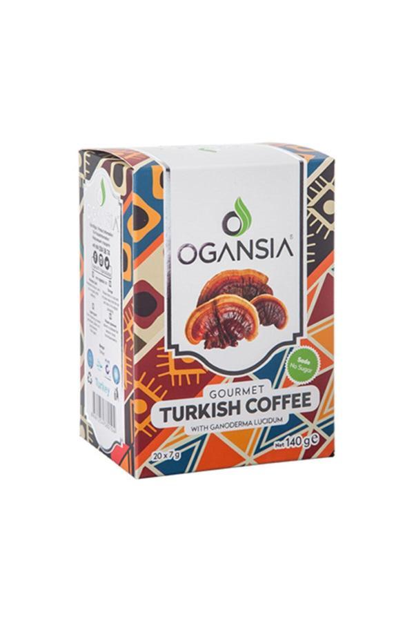 Ogansia Sade Türk Kahvesi -organik-doğal-20x9gr-reishi Mantarlı - Image 1