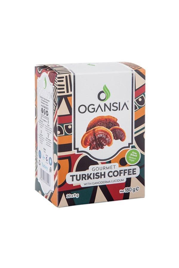 Ogansia Türk Kahvesi Reishi Mantarlı 20x9 Gr-orta Şeker - Image 1