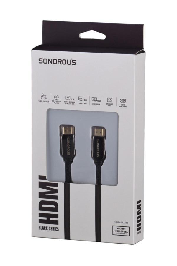 Sonorous Black Series 4k - Ultra Hd - 2 Metre Kablo - Image 1