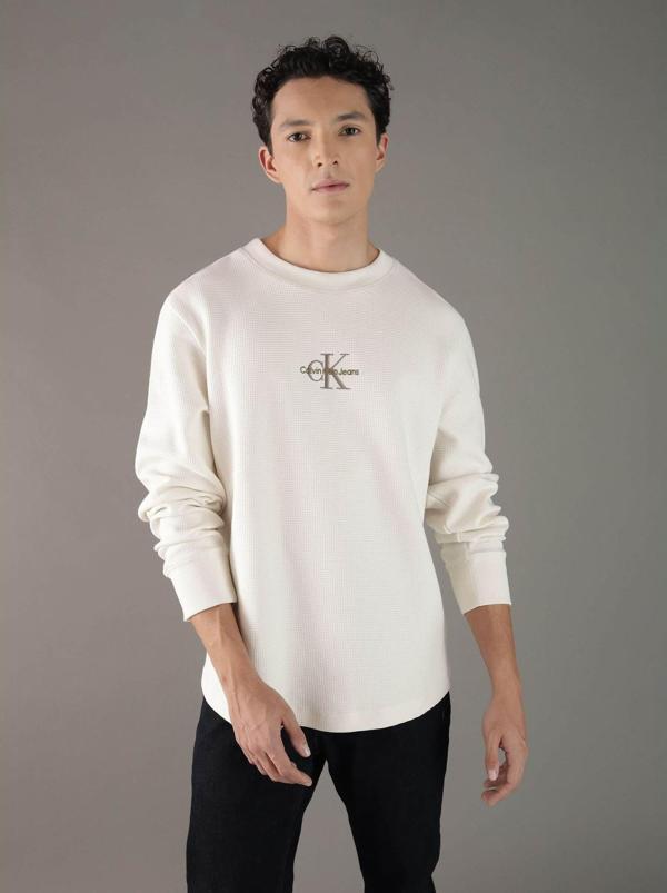 CALVIN KLEIN ERKEK SWEATSHIRT J30J327120-YBI - Image 1