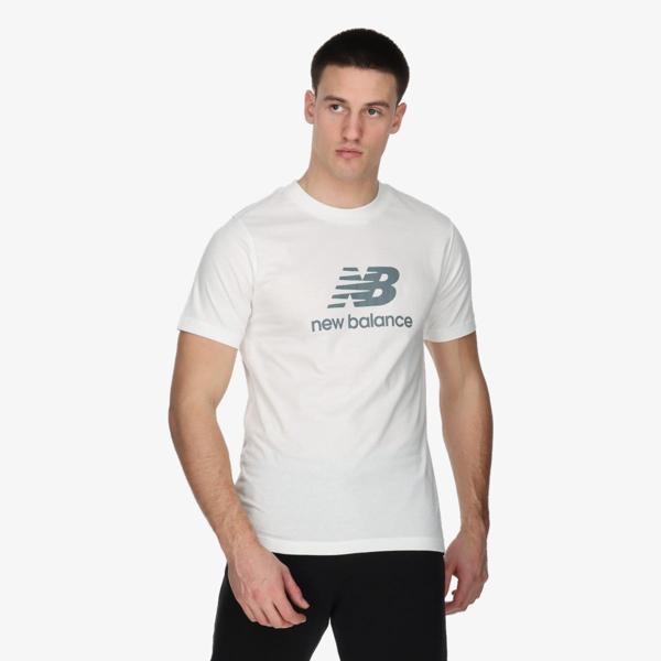NEW BALANCE STACKED ERKEK T-SHIRT MT41502-WT - Image 1