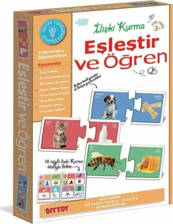 Eşleştir Ve Öğren - Ilişki Kurma Öğreniyorum Seti - Image 1