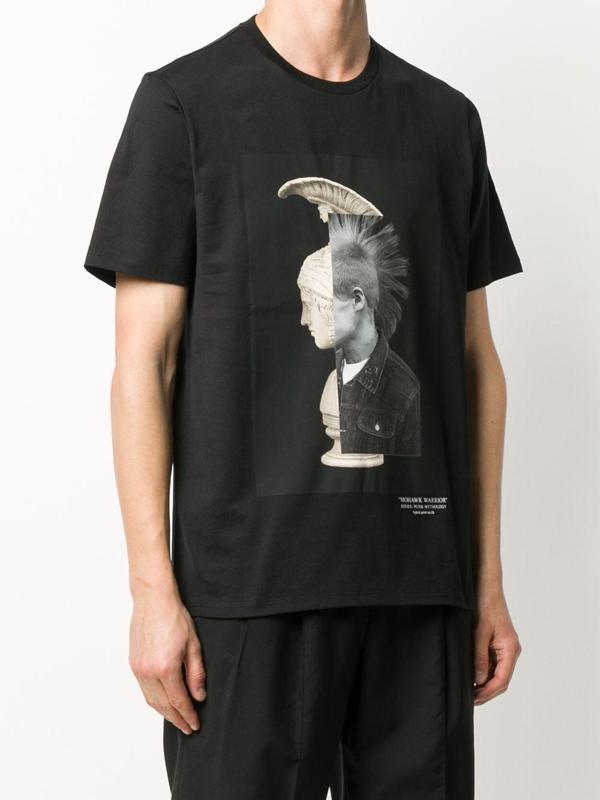 NEIL BARRETT ERKEK T-SHIRT PBJT793B-P508S-1357 - Image 1