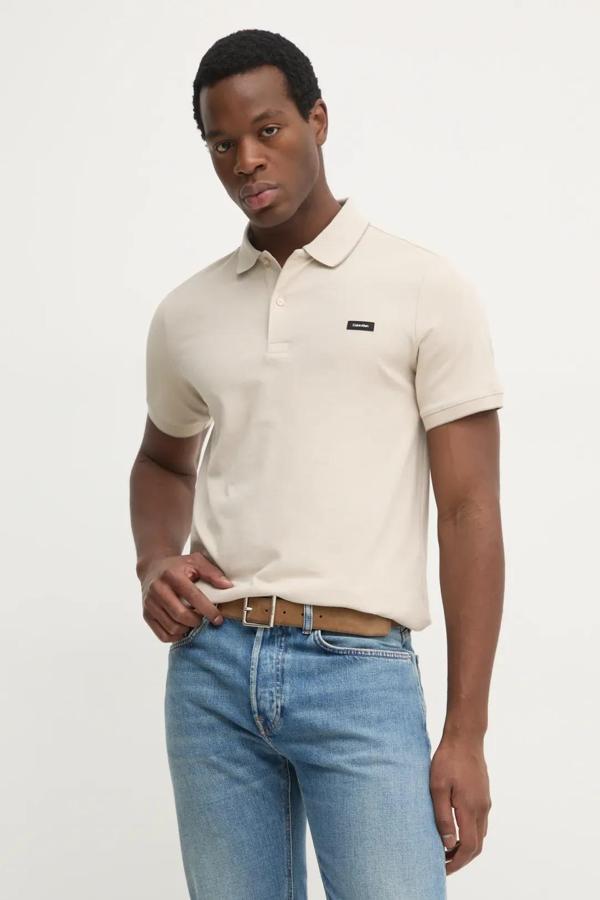 CALVIN KLEIN ERKEK T-SHIRT K10K112751-PEA - Image 1