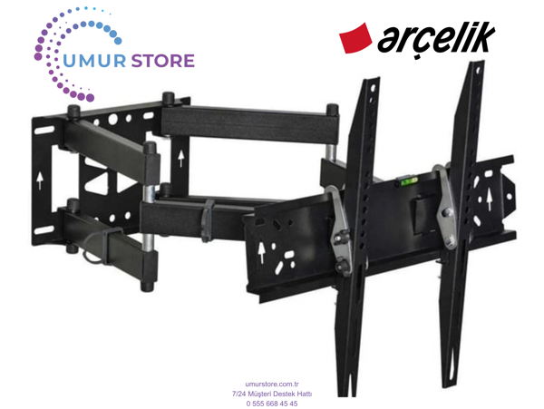 Arçelik Goldscreen A43 A 670 A 4k Uhd Pro 43” inc Hareketli Televizyon Duvar Askı Aparatı - Image 1
