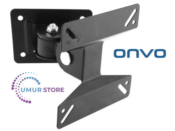 ONVO 24OV5001H 24'' Dahili Uydu Alıcılı HD Ready LED TV Hareketli Televizyon Duvar Askı Aparatı - Image 1