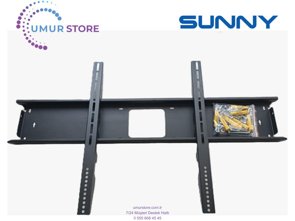 Sunny SN75LEDB252 Frameless 75'' 4K webOS 2.0 Smart Wifi LED LCD 70 -100 inç Uyumlu Televizyon Duvar - Image 1