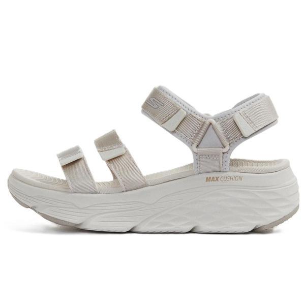Skechers Max Cushioning-Lured Womens Sandals Kadın Sandalet Krem - Image 1