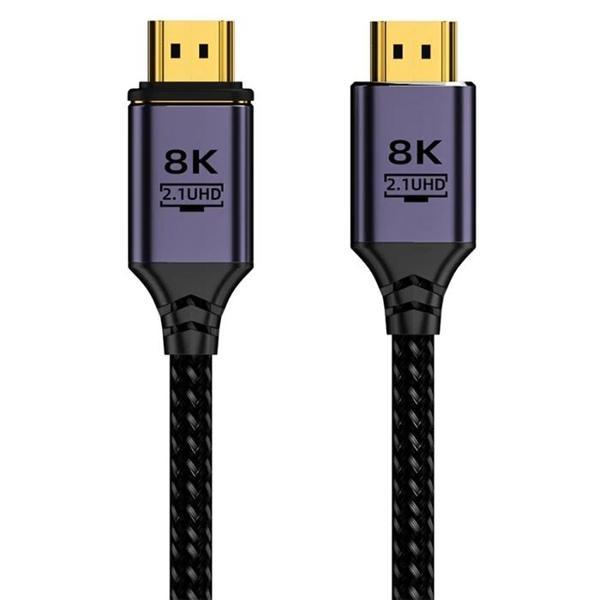 ALLY HDMI to HDMI 8K HD 2.1UHD Mıknatıs Başlıklı Kablo 1 Metre-(5775) - Image 1