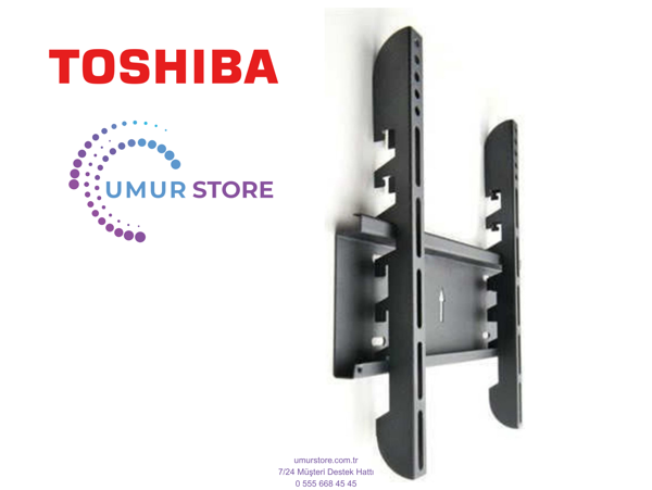 Toshiba 55 UA2363DT 55'' Uydu Alıcılı 4K Ultra HD Android LED 37-55 inç Uyumlu Televizyon Duvar Askı - Image 1
