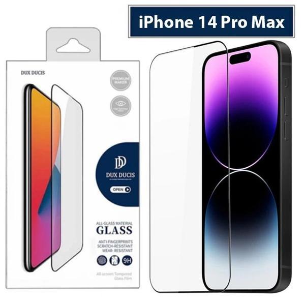 Dux Ducis iPhone 14 Pro Max 6.7 Full Kaplama Cam Ekran Koruyucu-(5775) - Image 1