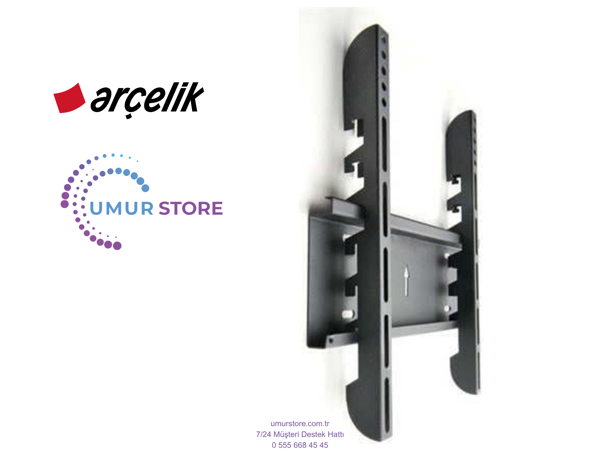 Arçelik A55 E 795 B 4K Ultra HD 55" Google TV 37-55 inç Uyumlu Televizyon Duvar Askı Aparatı - Image 1