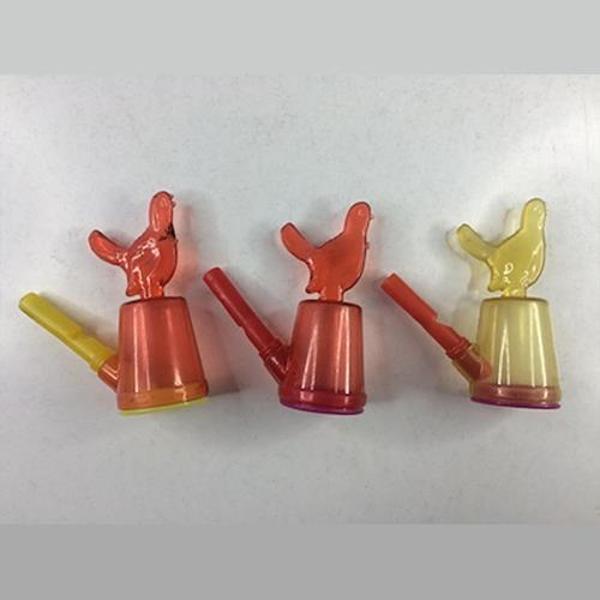 Horoz Şeklinde Sulu Kanarya Düdük Oyuncak 10 Adet Birden - Image 1