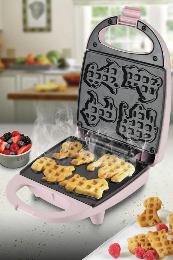 Kiwi Ksm-2407K Çocuk Waffle Makinesi - Pembe - Image 1