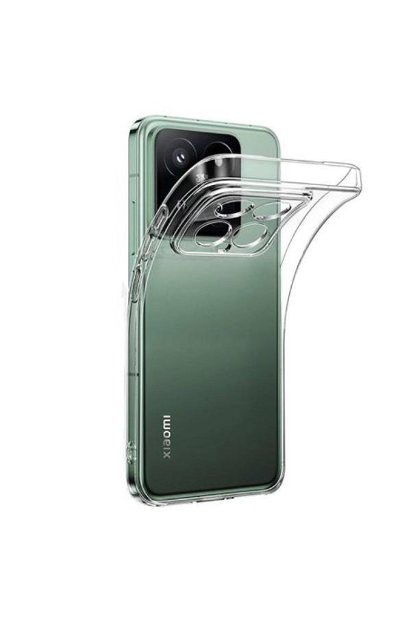 Xiaomi 15 Pro Şeffaf Silikon Kılıf | Kamera Korumalı Darbe Emici Koruma - Image 1