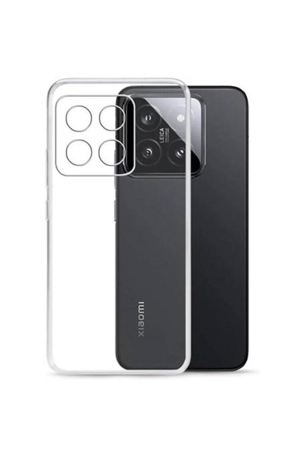 Xiaomi 15 Şeffaf Silikon Kılıf | Kamera Korumalı Darbe Emici Koruma - Image 1