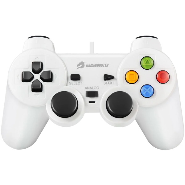 GameBooster GB-J101W Beyaz Kablolu Gamepad - Image 1