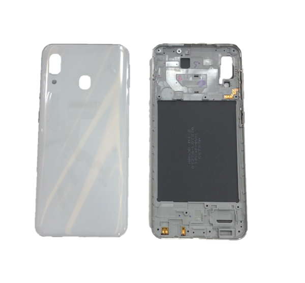 Kadrioğlu Galaxy A305 A30 Kasa Kapak Beyaz - Image 1