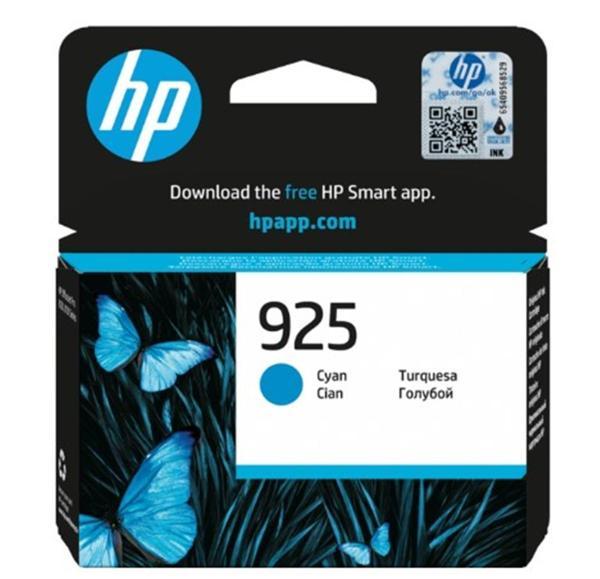 HP 925 Cyan Mavi Kartuş 4K0V6PE - Image 1