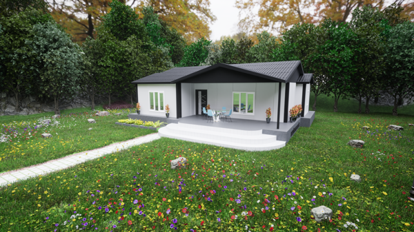 BALLİFEPREFABRİK 100 M2 STANDART PREFABRİK KONUT  - Image 1
