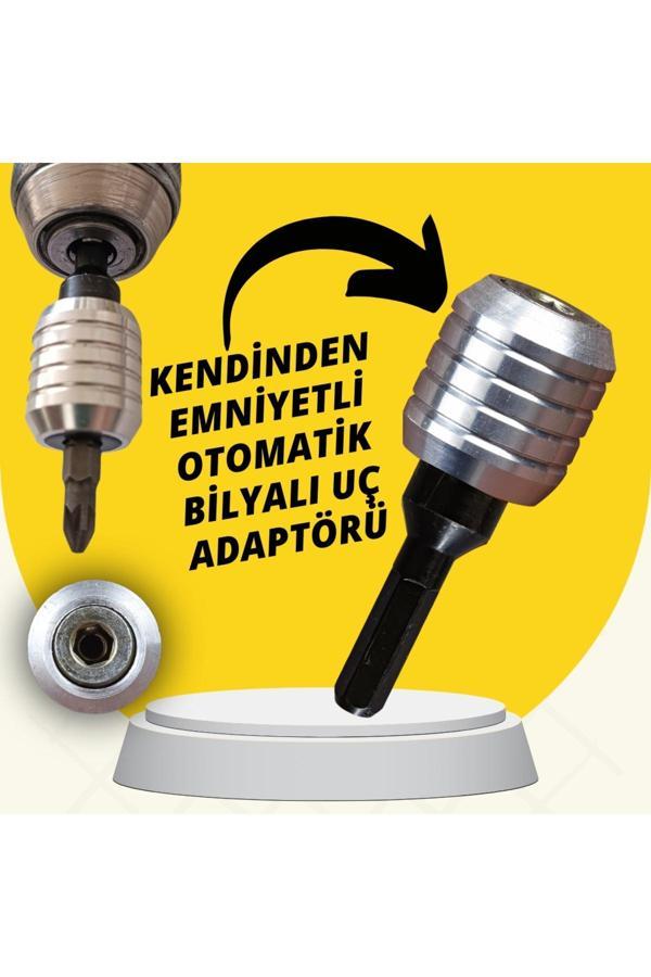 Pratikmen Kendinden Emniyetli Otomatik Bilyalı Uç Adaptörü - Image 1