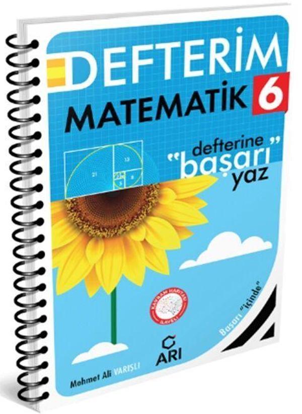 Arı Yayıncılık 6. Sınıf Matematik Akıllı Defteri - Arı Yayıncılık - Image 1