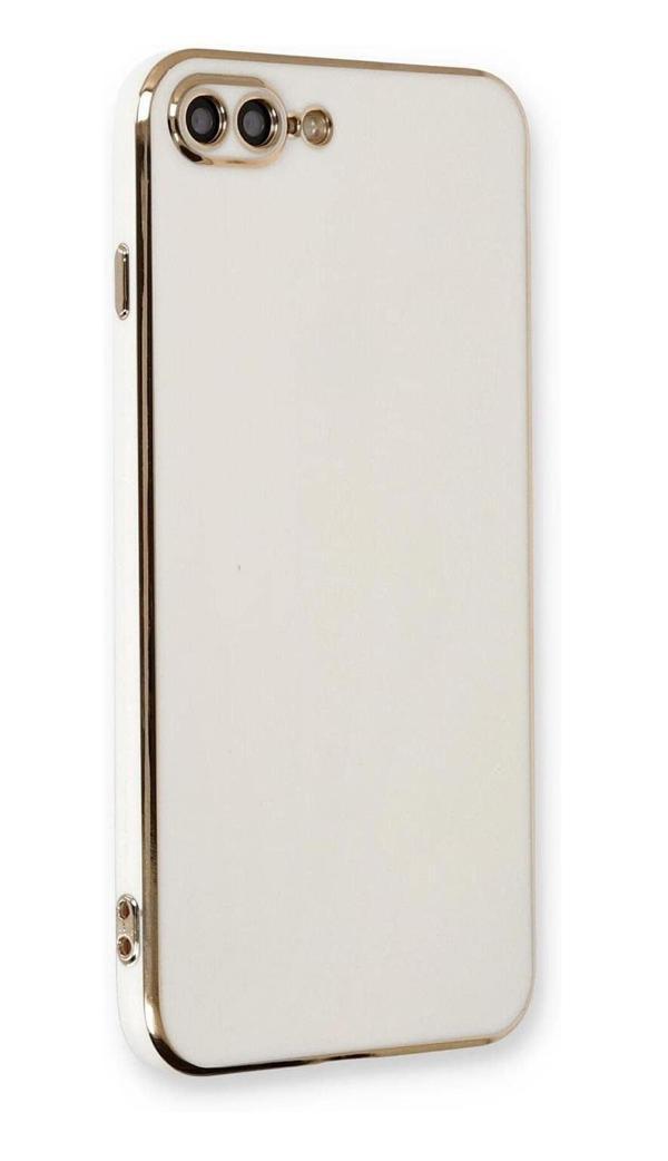 iPhone 8 Plus için Kılıf Olive Plated Beyaz  - Image 1