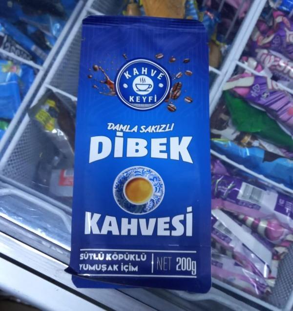 Kahve Keyfi Damla Sakızlı Dibek Kahvesi 200gr - Image 1
