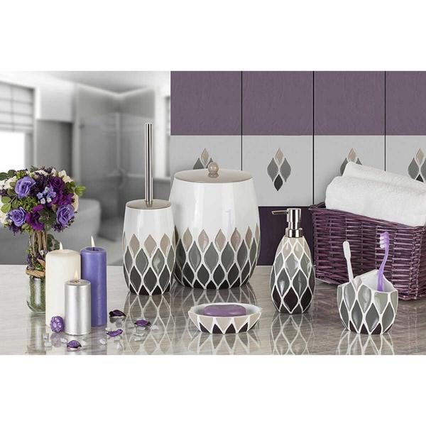 PRİMANOVA HENRY GRİ 5 Lİ BANYO SETİ - Image 1