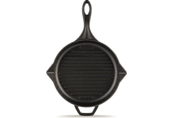 Hosse 28cm  Yardımcı Kulplu Yuvarlak Grill Tava - Image 1