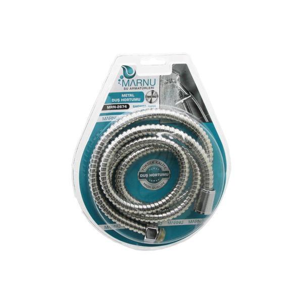 VAKUMLU - METAL ESNEK DUŞ HORTUMU SPİRALİ VAKUMLU 150CM (2818) - Image 1