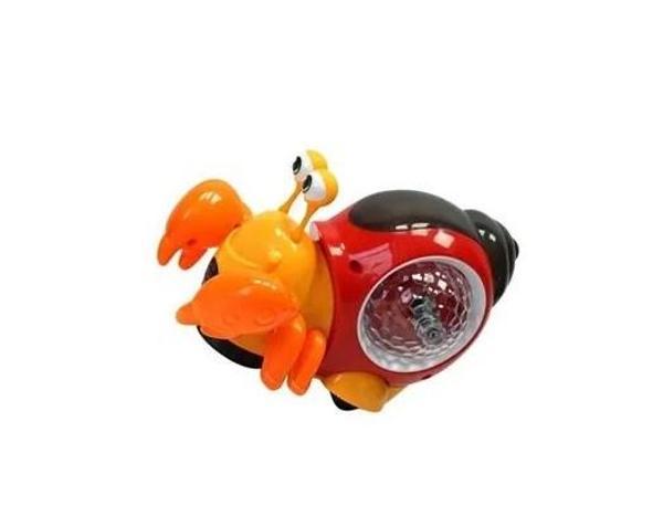 Sesli Işıklı Hareketli Pİlli Disco Gezgin Yengeç 3042 - Image 1