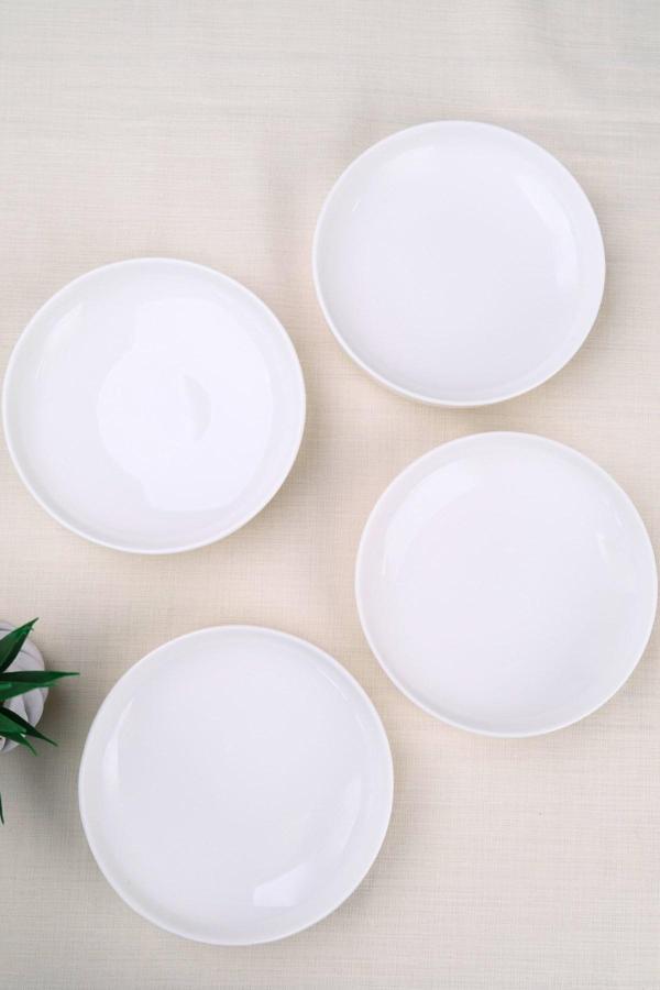 Tabak Evi Porselen Sofia Çukur Tabak 18,5cm 620cc 4 LÜ - Image 1